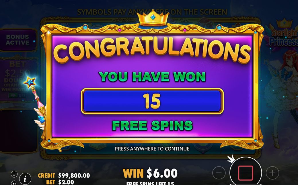 Free Spins med Total Multiplier som ökar varje vinst
